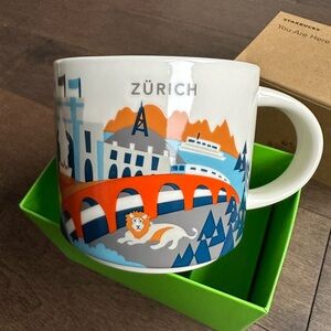 [NIB] Starbucks YAH Coffee Mug - Zurich, Just bought two weeks ago